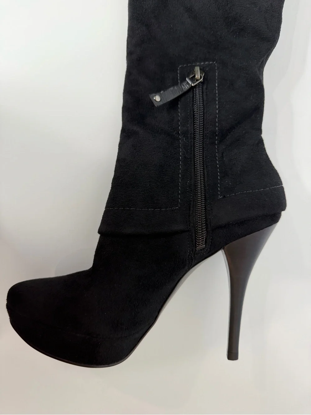 Guess Black Over-the-Knee Stiletto Boots